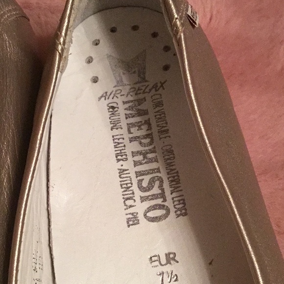 Mephisto Air Relax Leather Maryjanes Size 10 - Picture 10 of 12